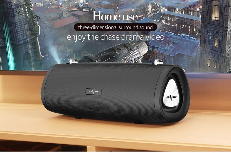 ZEALOT S39 Wireless Bluetooth Speaker 5.0 Sub-woofer Carousel 1
