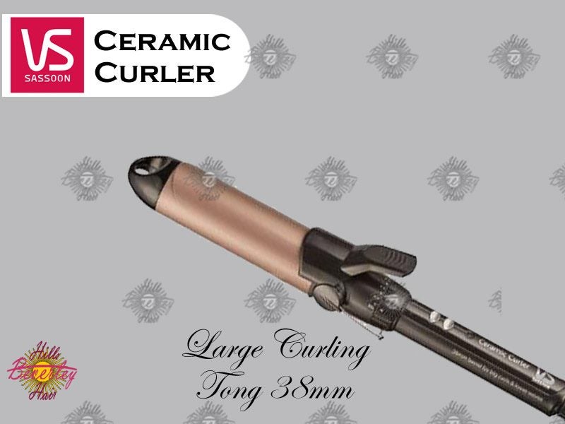 VS Sassoon 38mm Large Ceramic Curling Tong Carousel 1