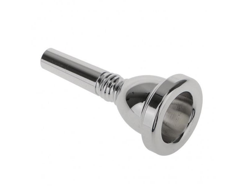 6 1/2AL Alto Trombone Mouthpiece Silver Plated Small Handle Carousel 1
