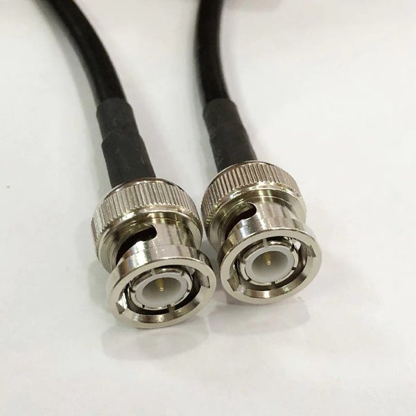 TECHOMAN RF Coaxial Cable with BNC Plug to BNC Plug 50 Ohm Coax - 20 Metres Carousel 2