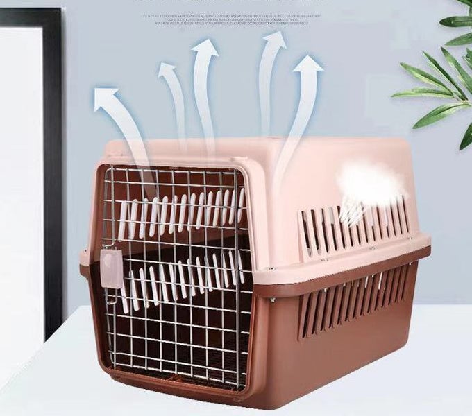 Pet travel carrier or cage dog cage cat carrier airline travel cage Medium size63677365030274114