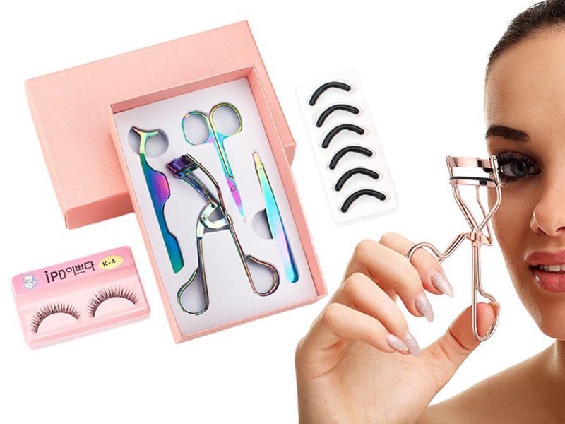 4Pcs Eyelash Curler Kit Makeup Tools Set Carousel 1