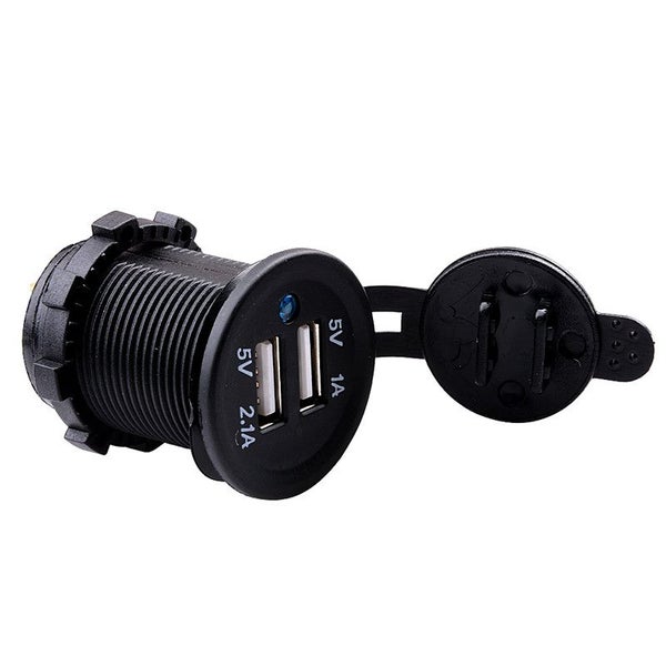 USB Car Charger Power Socket Outlet 12V 1A & 2.1A Carousel 5