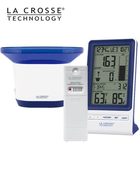 724-1415BL La Crosse Digital Rain Gauge with Backlight Carousel 1