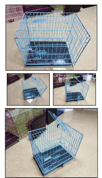 Rabbit Crate Pet crate dog cage Rabbit Kenne -XL size( 36") Bottom platform mesh Carousel 5