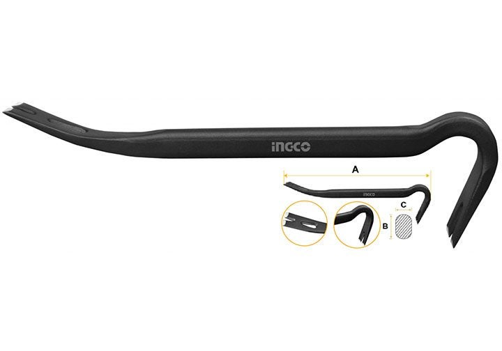 Wrecking Bar 900x30mm INGCO Carousel 2
