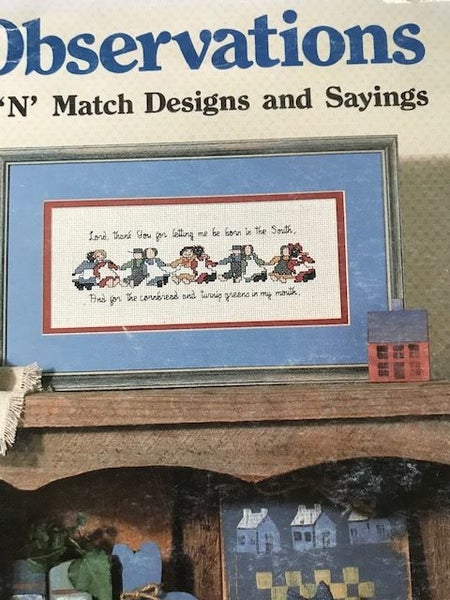CROSS STITCH PATTERN - COUNTRY OBSERVATIONS Carousel 3