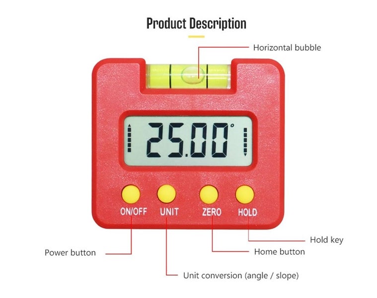 PTN New Digital Angle Ruler Level Gauge Sale Sale Carousel 5