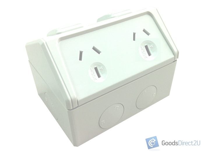 Weatherproof Double Power Point - 15 Amp - JAJ Carousel 1