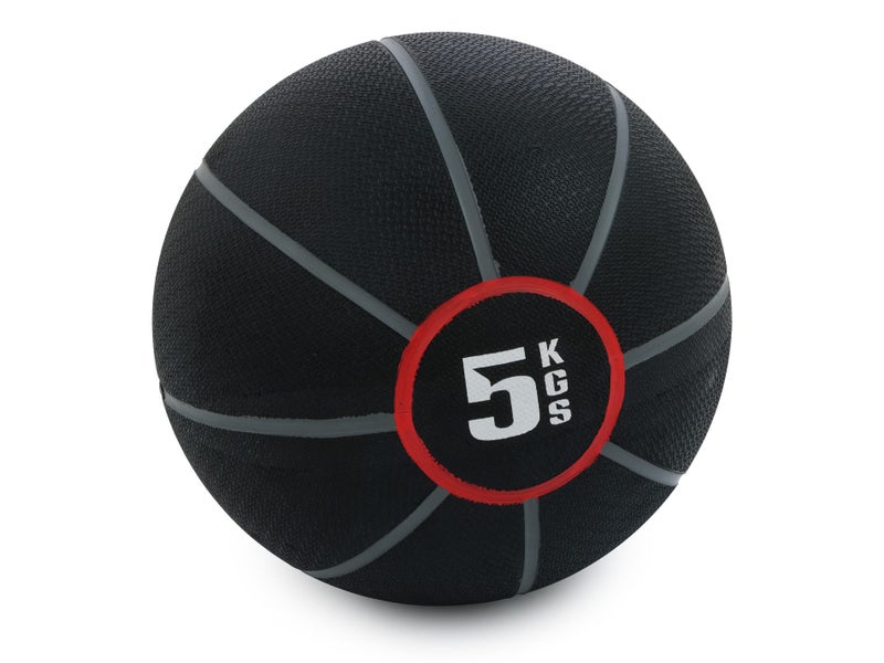 5kg Medicine Ball - 24cm Rubber Gym Ball Carousel 1