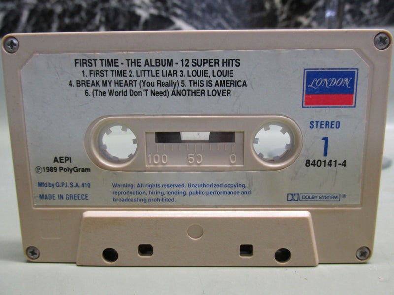 First time - The Album 1989 Music audio Cassette Carousel 3