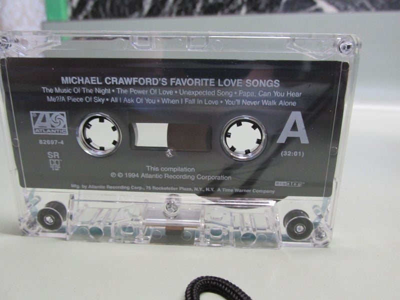 Michael Crawford ?– Michael Crawford's Favorite Love Songs audio Cassette Carousel 3