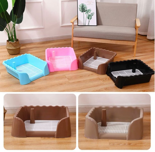 Portable Pet dog toilet Fence Tray Pad Puppy Training Potty63832325817859114