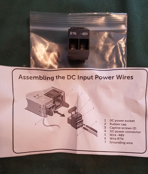 New Dell 1100 Watt DC Power Supply + Terminal Block Plug Carousel 2