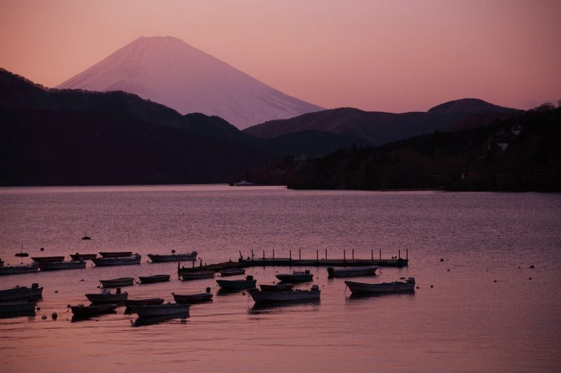 Evening over Kawaguchi-Ko Carousel 1