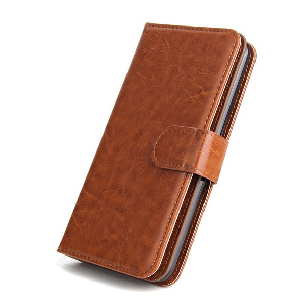 Xiaomi Mi 9 case triple wallet PU leather 9 cards ID 3 pockets brown Carousel 8