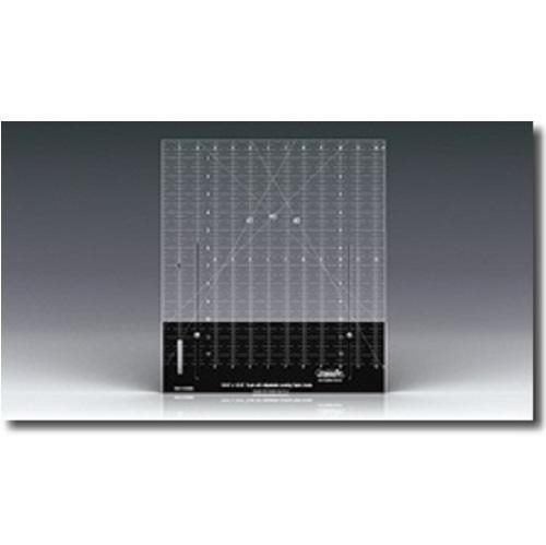 Westalee 12.5" x 12.5" Ruler with Locking Fabric Guide Carousel 1