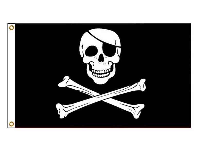 === PIRATE FLAG - JOLLY RODGER === Carousel 1