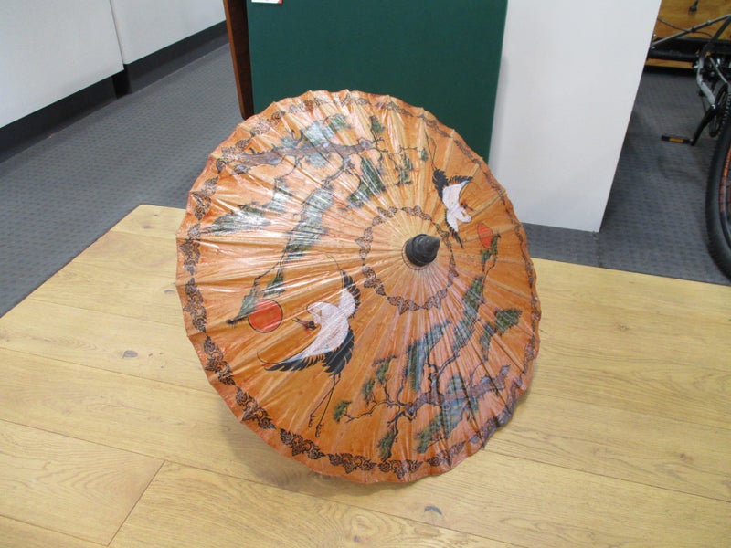 Vintage Paper and Bamboo Umbrella Carousel 1