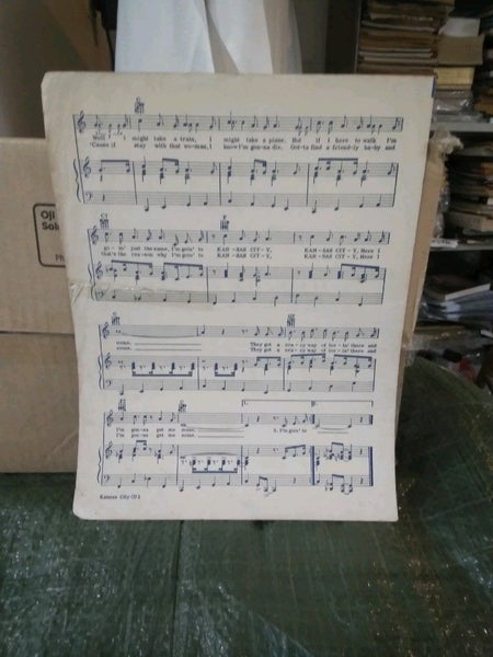 Sheet Music for " Kansas City... Carousel 3