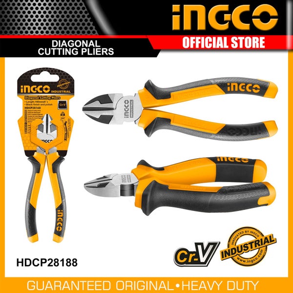 Diagonal Cutting Pliers INGCO 7"/180mm Carousel 1