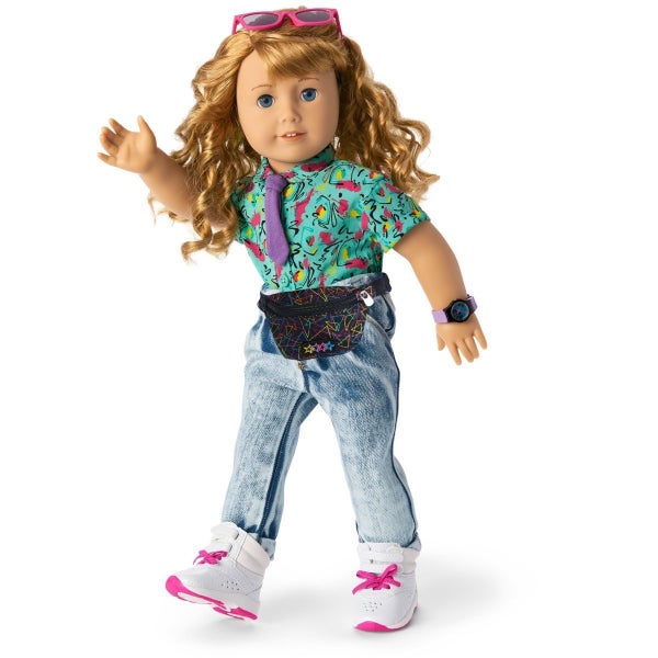 American Girl 18" Doll ~ COURTNEY'S BELT BAG & WATCH ~ brand new, unopened Carousel 1