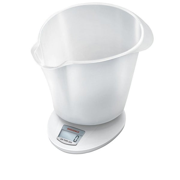 Soehnle Roma Plus Digital Kitchen Scale White | 5kg Capacity 65857 Carousel 1
