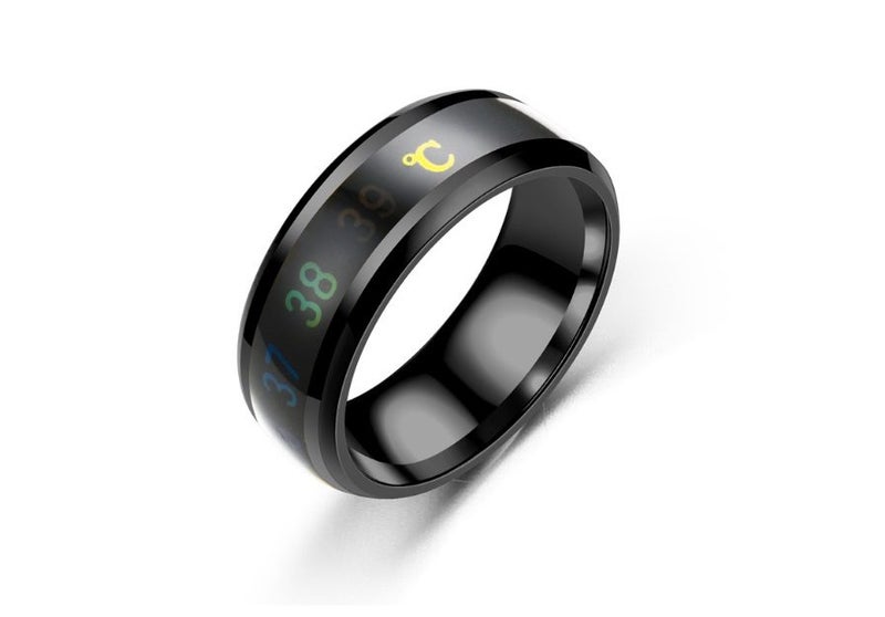 Temperature Ring Stainless Mood Emotion Feeling Intelligent Sensitive Rings Carousel 1