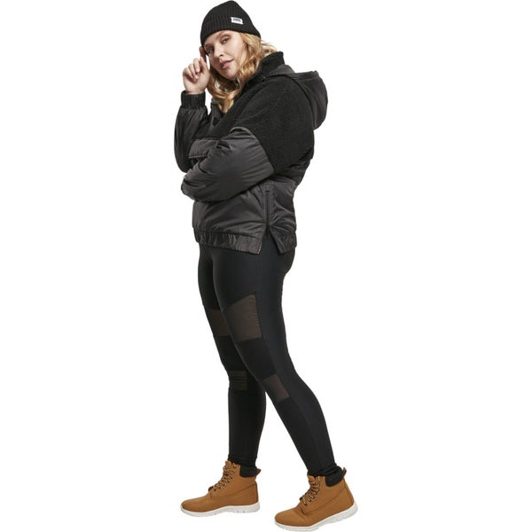 Urban Classics Ladies - Sherpa Mix Pull Over Carousel 7