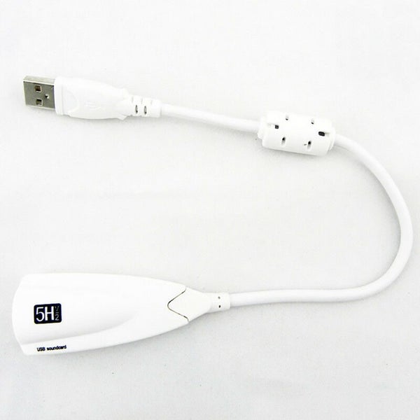 USB To 3.5mm Mic/Headphone Jack Stereo Headset Audio Adapter 7.1 Sound Card Carousel 4