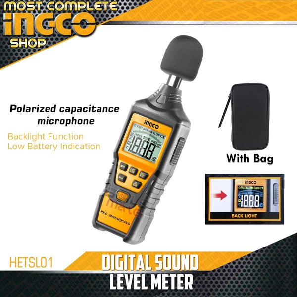 Digital Meter Sound Level INGCO Carousel 1