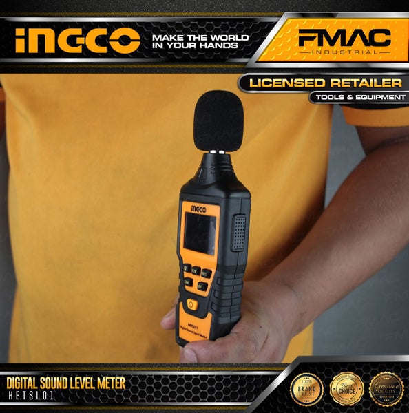 Digital Meter Sound Level INGCO Carousel 3