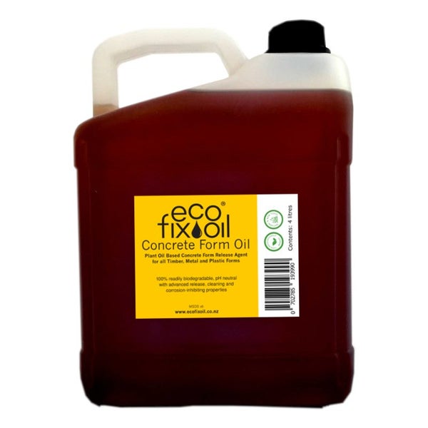 Concrete Form Release Oil - Eco-Friendly Natural - 4 Litre Carousel 1
