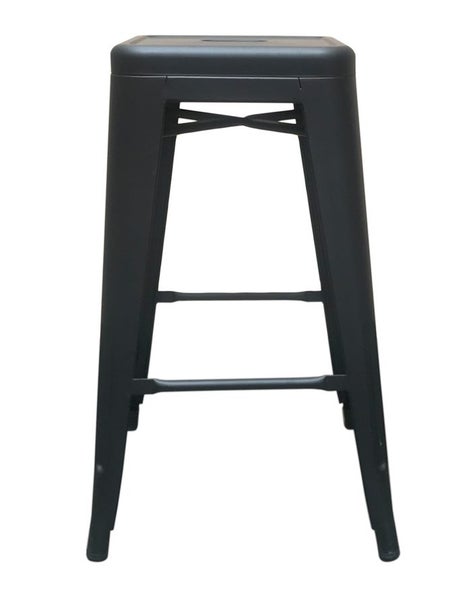 Amelie Barstool 66cm - Matt Black Carousel 2