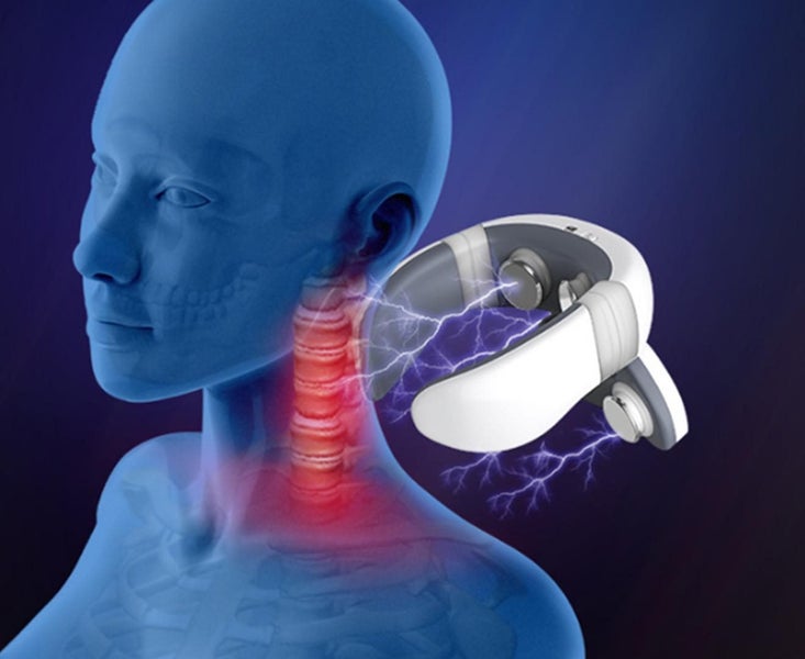 Cervical Massager Neck Protector Pulse Shoulder and Neck Massager Carousel 3