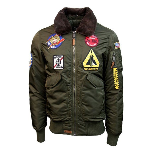 Top Gun CW45 Eagle II Jacket Green Carousel 1