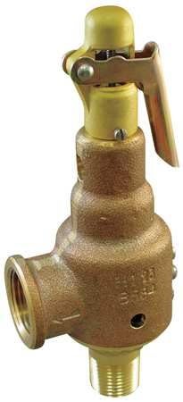 KUNKLE VALVE Safety Relief Valve, 1 x 1-1/4 In, 150 psi 5NLC6 Carousel 1