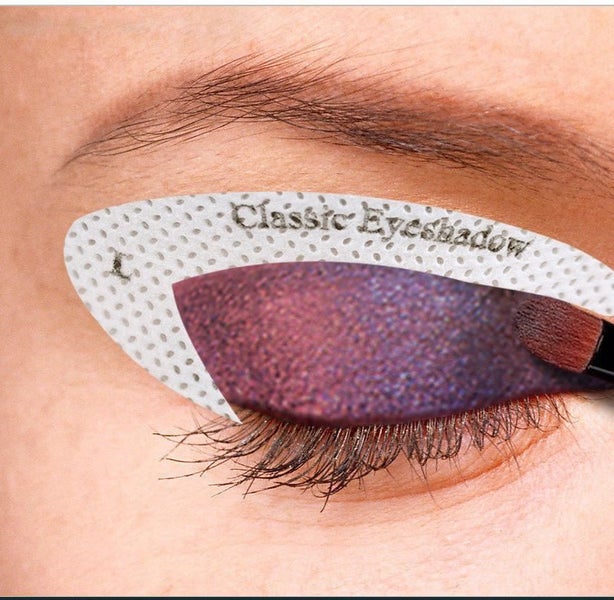 Eyeliner and Eye Shadow Makeup stenciles Carousel 2