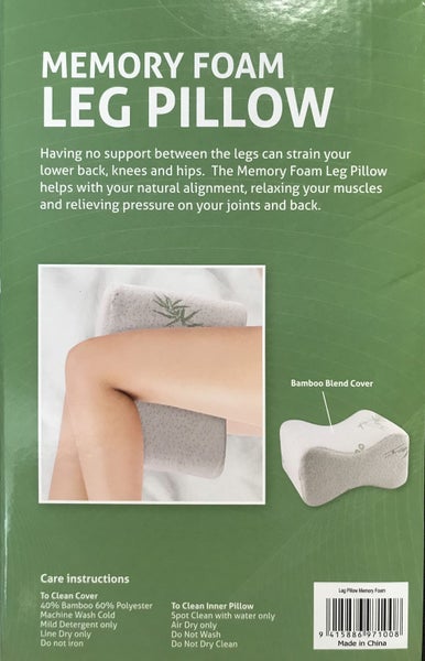 Bamboo Memory Foam Leg Pillow Carousel 2