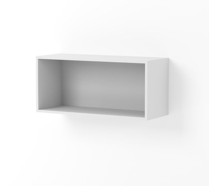 Clear Glass Wall Cabinet 700mm wide Carousel 2