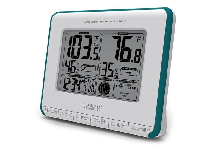 La Crosse Wireless Weather Station w/ Heat Index & Dew Point Carousel 1