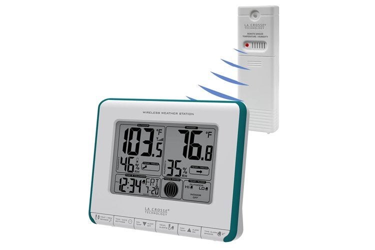 La Crosse Wireless Weather Station w/ Heat Index & Dew Point Carousel 3