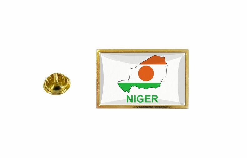pins pin's flag national badge map hat country RN niger Carousel 1