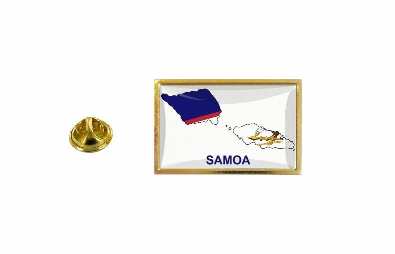 pins pin's flag national badge map hat country AS samoa usa Carousel 1