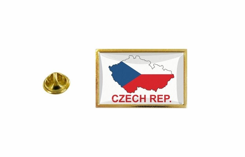 pins pin's flag national badge map hat country CZ czech republic Carousel 1