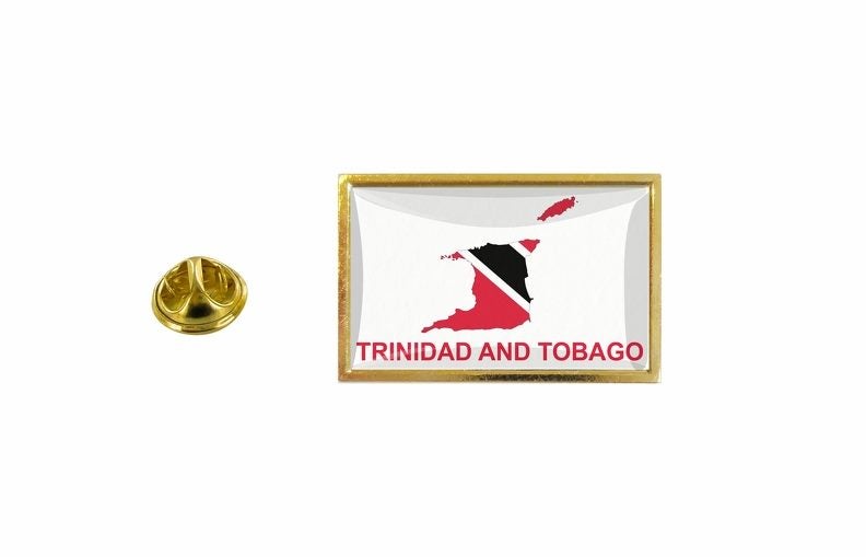 pins pin's flag national badge map hat country TT trinidan tobago Carousel 1