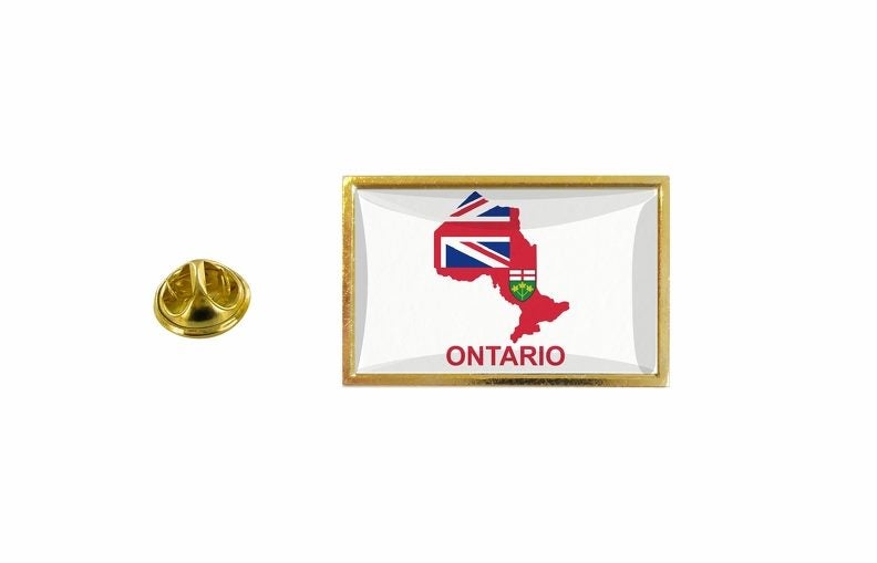 pins pin's flag national badge map hat country canada ontario Carousel 1