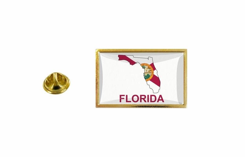pins pin's flag national badge map hat country usa state florida Carousel 1