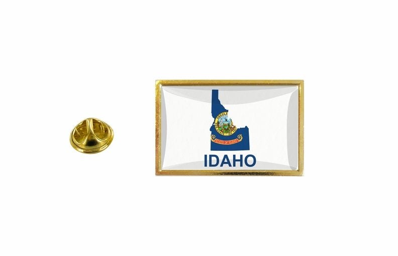 pins pin's flag national badge map hat country usa state idaho Carousel 1