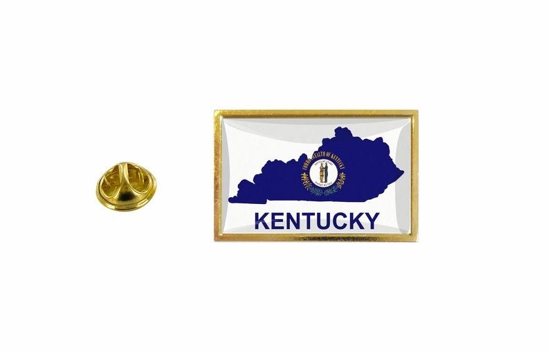 pins pin's flag national badge map hat country usa state kentucky Carousel 1